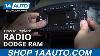 How To Replace Radio 02 08 Dodge Ram 1500