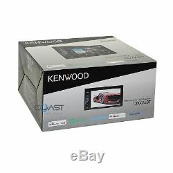 Kenwood DVD BT Sirius Stereo Dash Kit Amp Harness for 07+ Chrysler Dodge Jeep