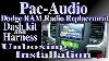 New Dodge Ram Radio Replacement Kit From Pac Audio The Rpk4 Ch4101 Beta Review And Install