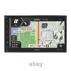 Plug-In GPS Navigation USB Bluetooth Radio Stereo+2009-2012 Dodge Ram Dash Kit