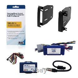 Radio Replacement & Steering Control Interface Dash Kit 2-DIN for Dodge/Chrysler