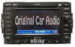 Refurbished Chrysler Dodge Jeep Navigation Radio 6 CD Changer P05064184AD REC