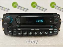 Remanufactured Chrysler Jeep Dodge OEM Radio Stereo 6 CD Changer Player NEW MECH