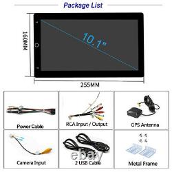 Rotatable 10.1 Android 9.0 Car 1Din Stereo Radio Player 4GB/64GB HDMI GPS Wifi