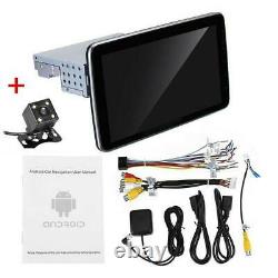 Rotatable Car Stereo Radio GPS Wifi &Camera 1DIN 10.1'' Android 9.1 Touch Screen