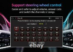 Single 1 Din 9'' Car Stereo BT Android 10 Radio FM AM USB CarPlay MP5 Player AUX