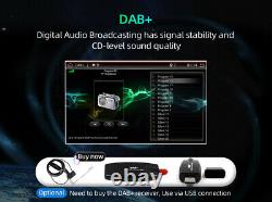 Single 1 Din 9'' Car Stereo BT Android 10 Radio FM AM USB CarPlay MP5 Player AUX