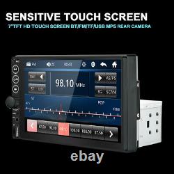 Single 1Din 7 HD Car Stereo Radio MP5 Player Bluetooth Touch Screen USB TF FM