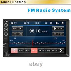 Single 1Din 7 HD Car Stereo Radio MP5 Player Bluetooth Touch Screen USB TF FM