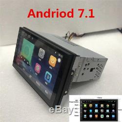 Universal 1DIN Android 7.1 Touch Auto GPS Radio Stereo Player FM/RDS/SWC/BT/Wifi