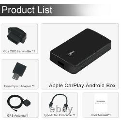 Wireless Carplay Adapter AI Box for Factory Android 10 Media Player Auto Adapter